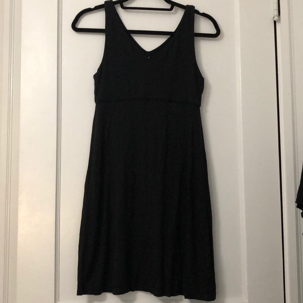 Black beach dress or cover up